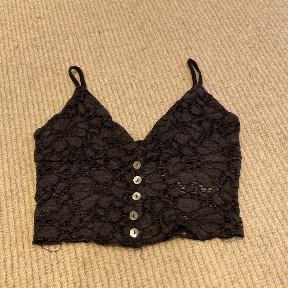 lace urban outfitters tank top